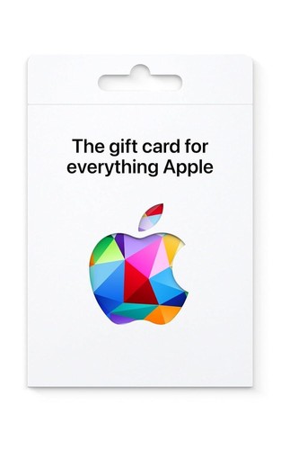 Apple gift card - 50$,
