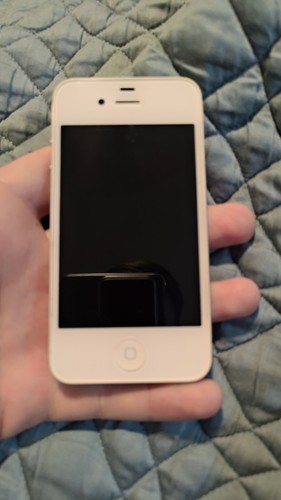 Rare white unlocked - white, apple